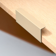 Toniton Hide Handle - 120mm - Greige