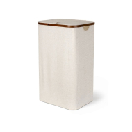Laundry basket with lid - Sand