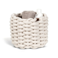 Round Basket - Off-white