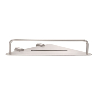 Corner Shelf Match - Brushed Nickel