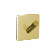 Towel Hook Base 200 1-Hook - Polished Brass