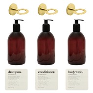 Shower Package Premium Calm - Polished Brass