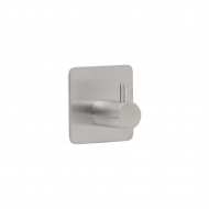 Towel Hook Base 220 1-Hook -  Brushed Stainless Steel Finish