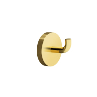 Single Hook Calm - Polished Brass