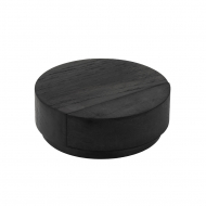 Door Stop Puk - 65mm - Black