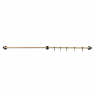 Extension Rod Aveny - 600mm - Oak/Matte Black