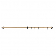 Extension Rod Aveny - 600mm - Oak/Matte Black