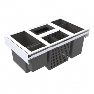 Recycling Bin - Hide Eco - White