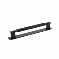 Handle Arpa/Back Plate - Brushed Black