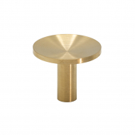 Cabinet Knob Sture - Brushed Untreated Brass