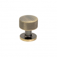 Cabinet Knob Crest - Antique Bronze