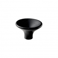 Cabinet knob Trumpet - Black