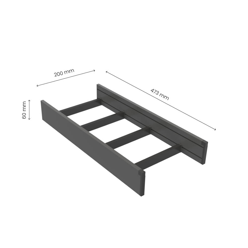 Spice Insert Flex Basic - 500 (473mm) - Dark Grey