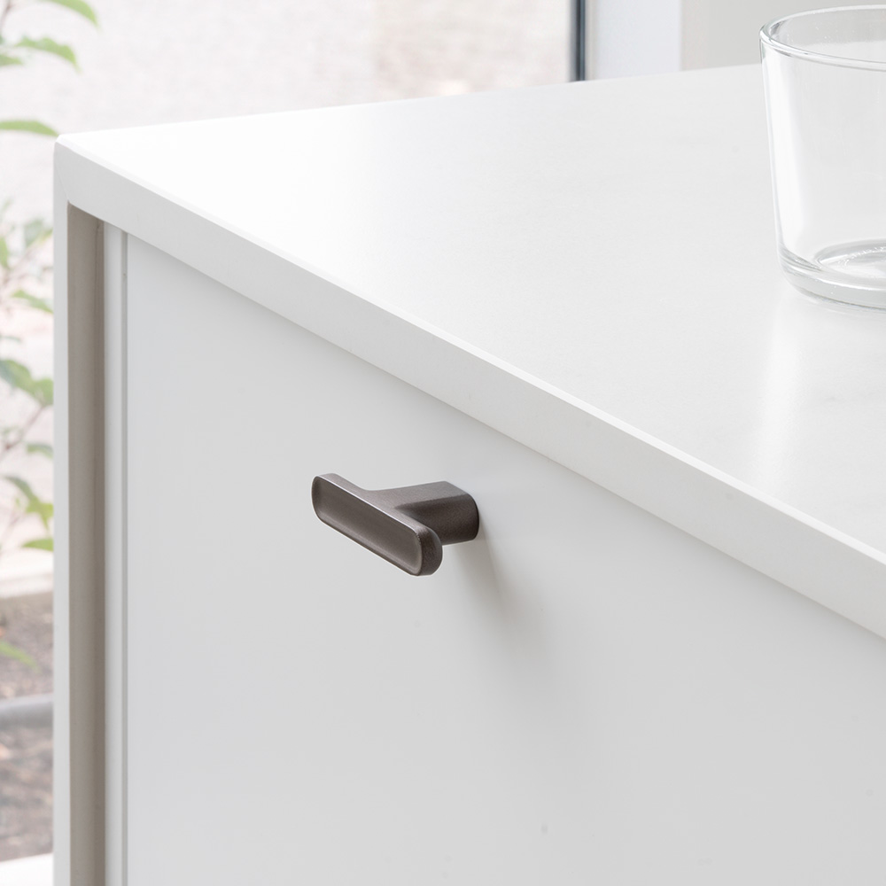 Cabinet Knob T Vibe Soft - Dark Bronze