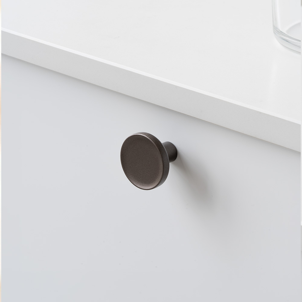 Cabinet Knob Vibe Soft - 38mm - Dark Bronze
