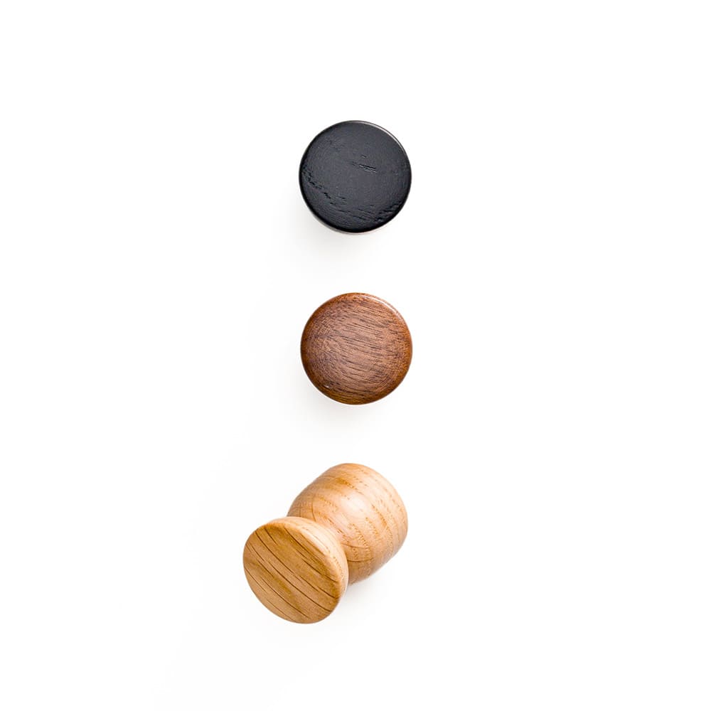 Cabinet Knob Piece - Walnut