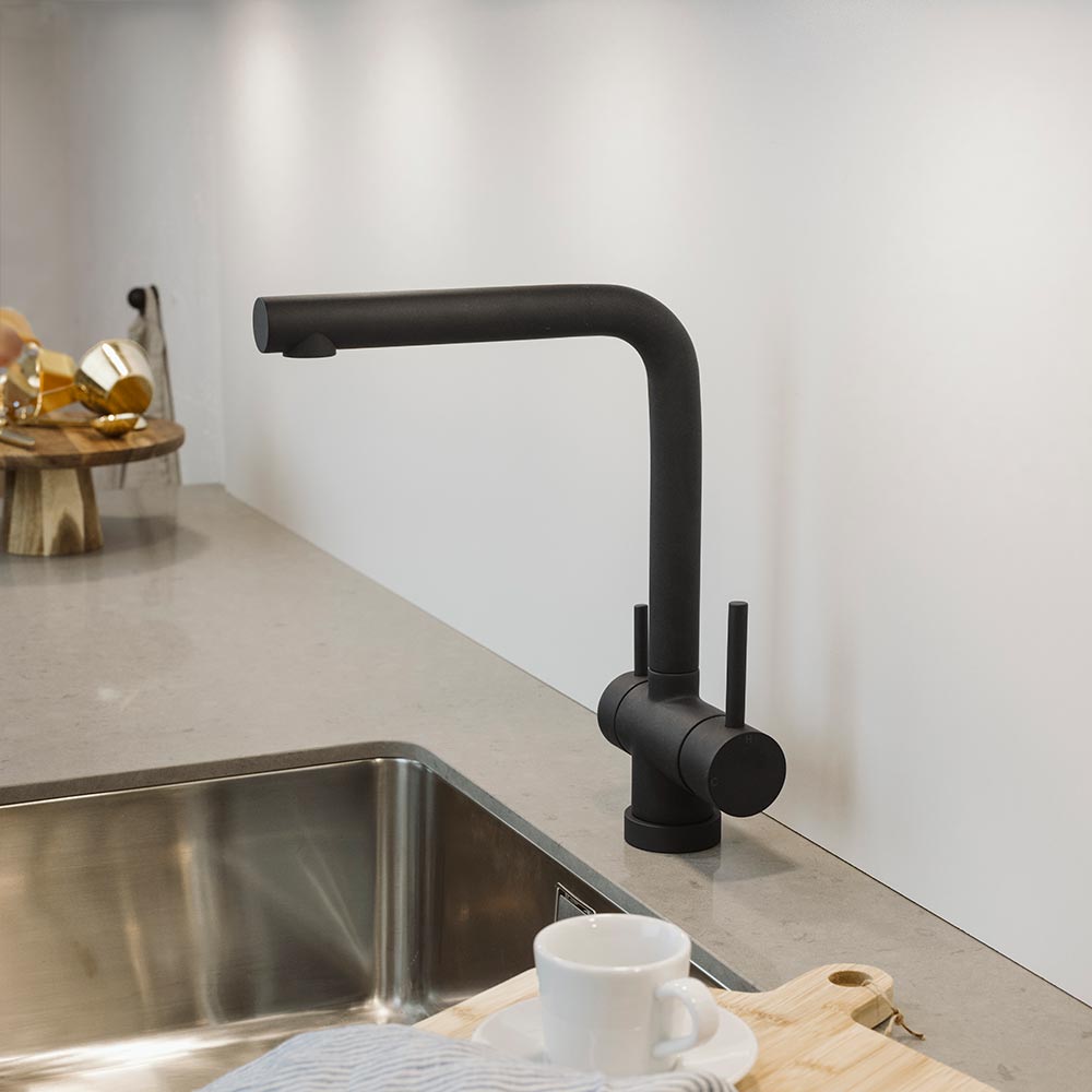 Kitchen Mixer Tap Milano - Silgranit Black