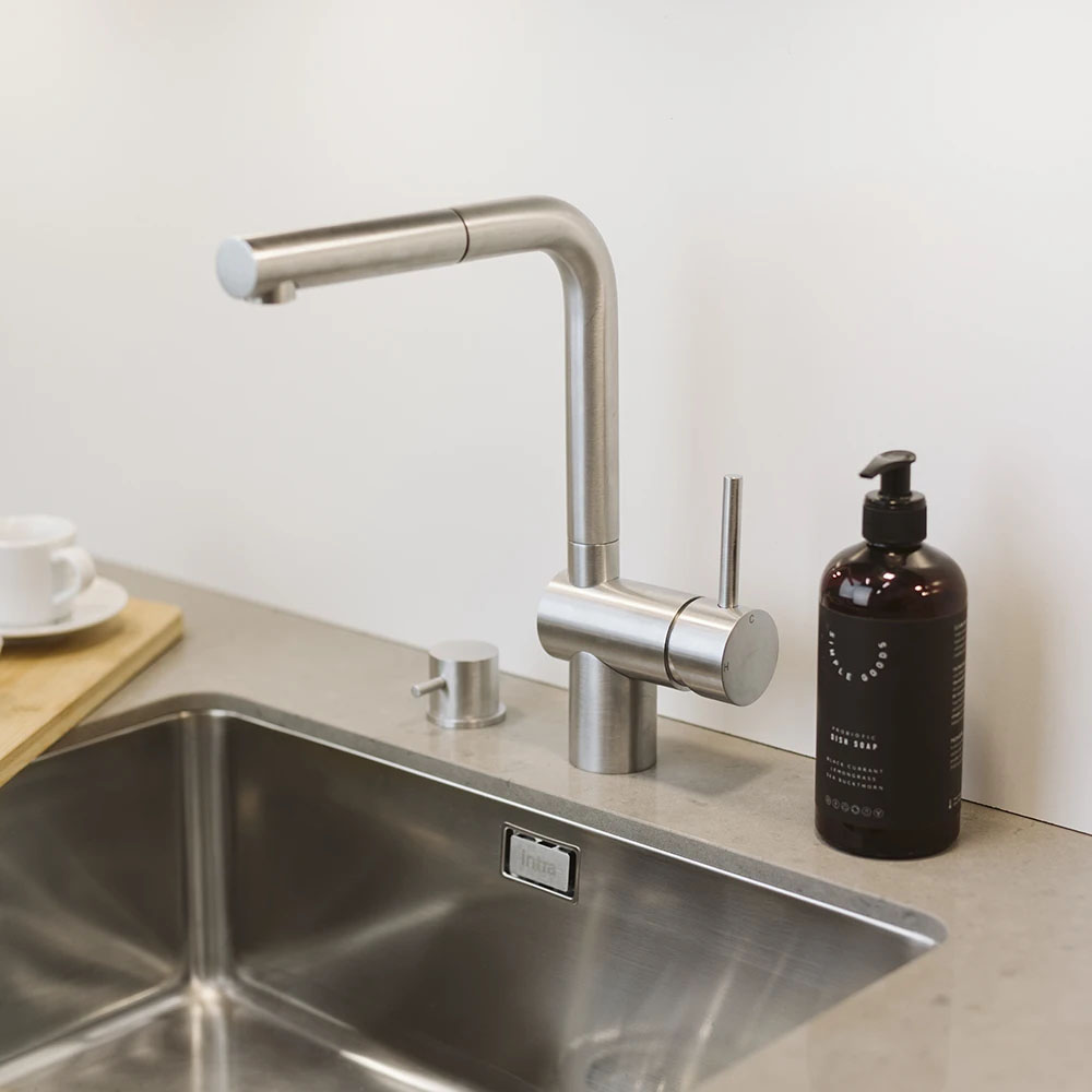 iCrolla Dishwasher Shut-Off Valve - Stainless Steel