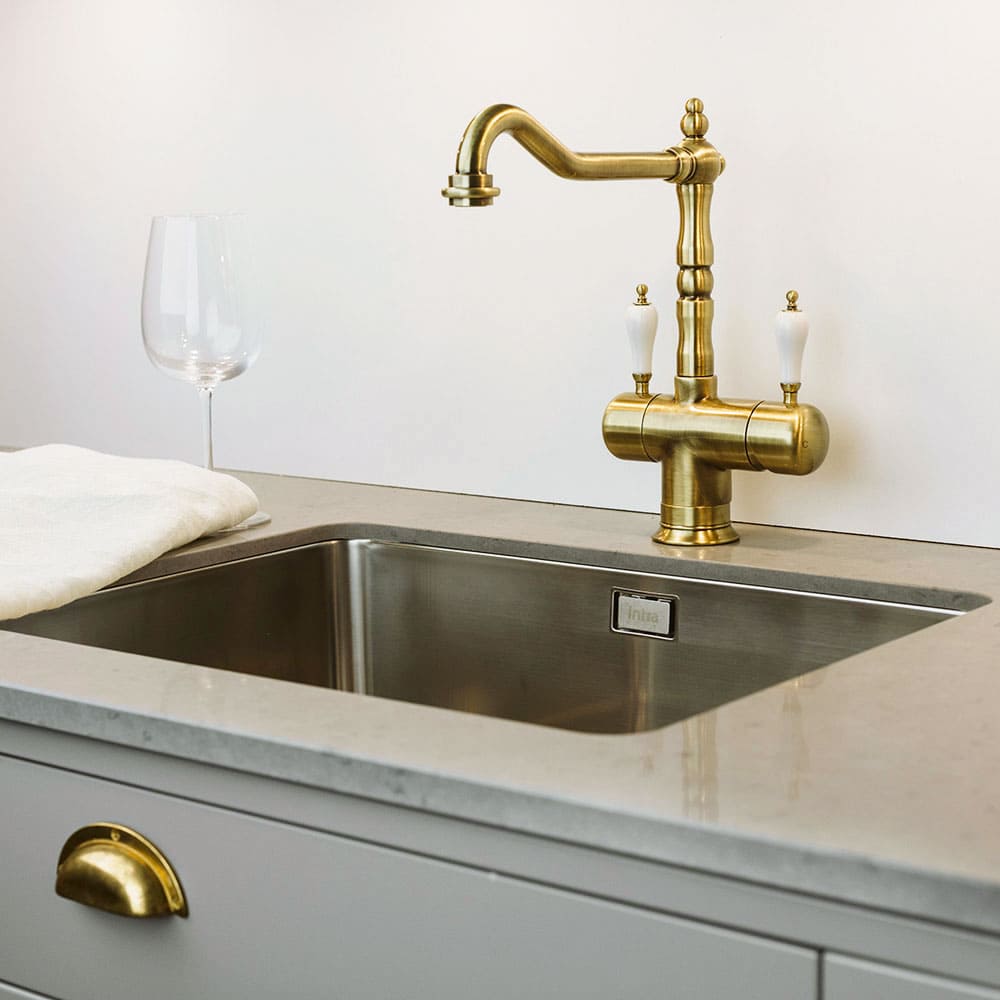 Kitchen Mixer Tap Oslo Retro - Bronze