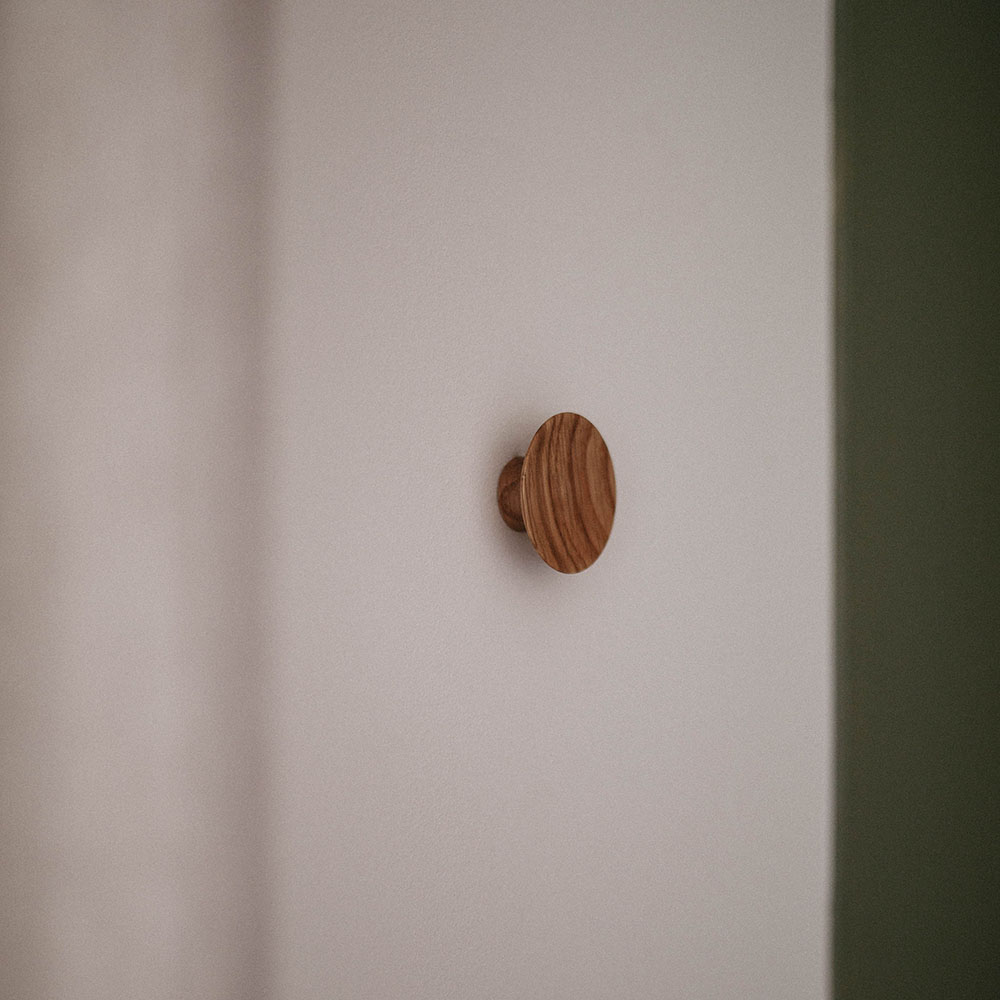 Hook Olympia - 50mm - Walnut