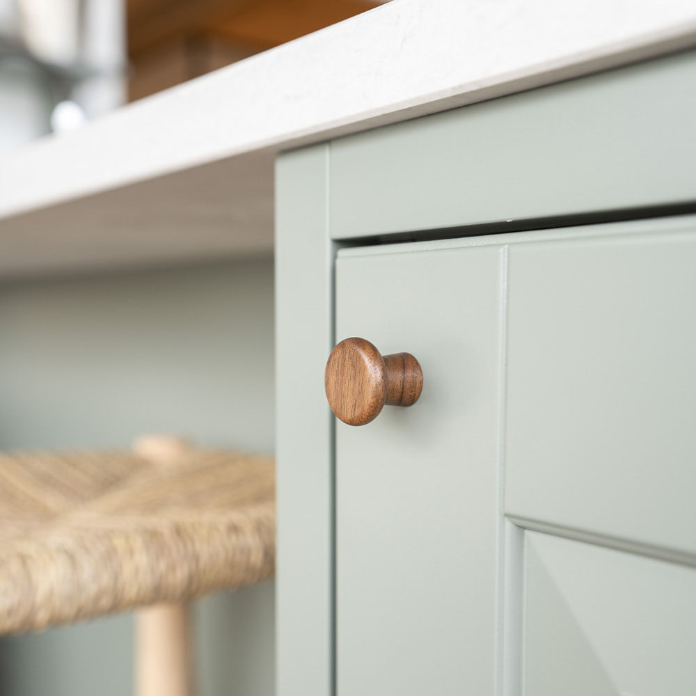 Cabinet Knob Classis - 25mm - Walnut