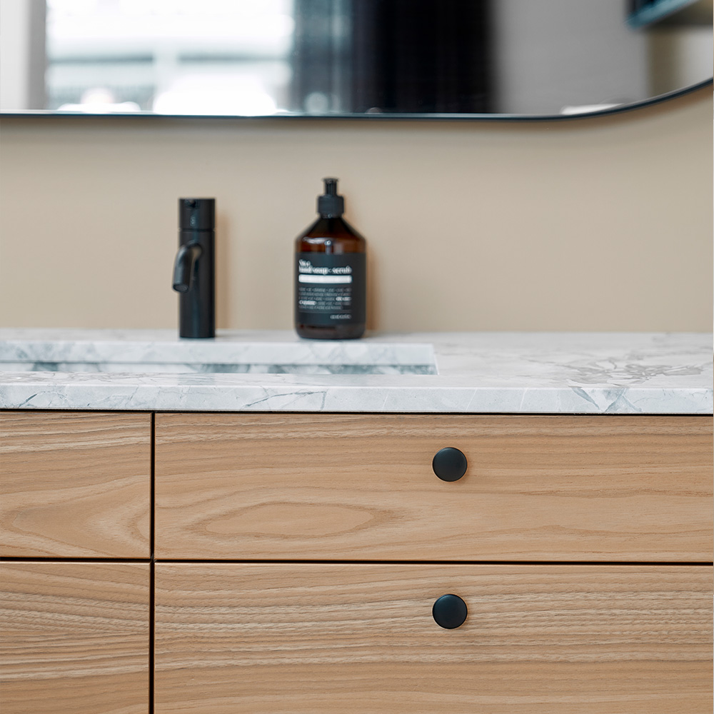 Cabinet Knob Tango - 30mm - Matte Black