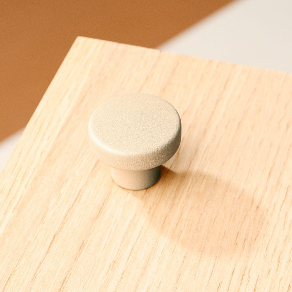 Toniton Circular Knob - Greige