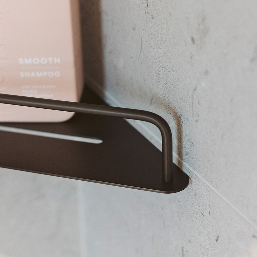 Corner Shelf Match - Burnished Brass