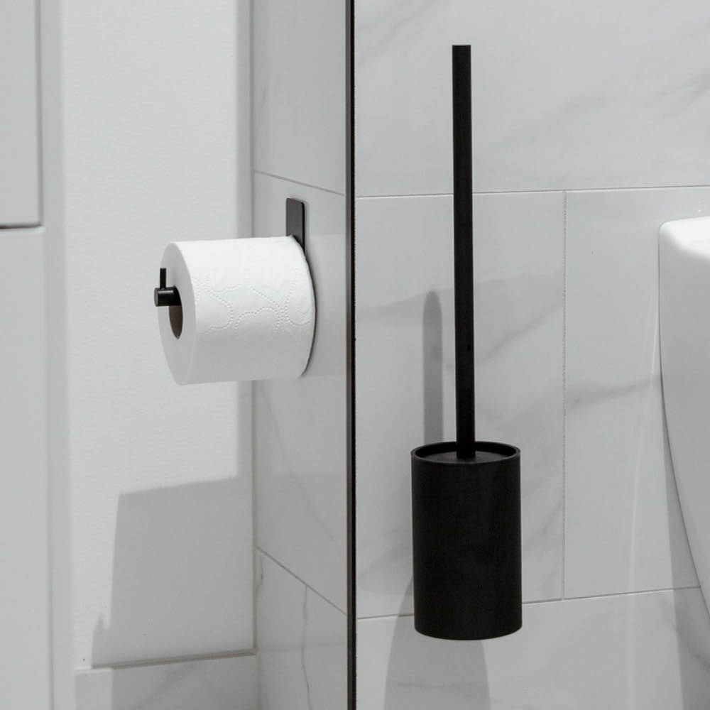 Solid Toilet Brush - Matte Black