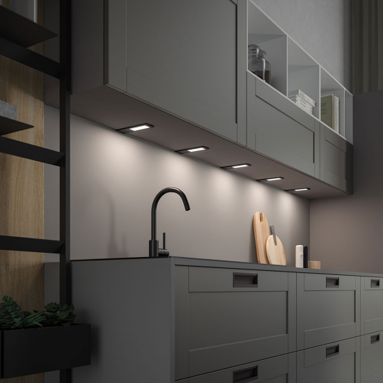 LED-Spot Vega - Stainless look 