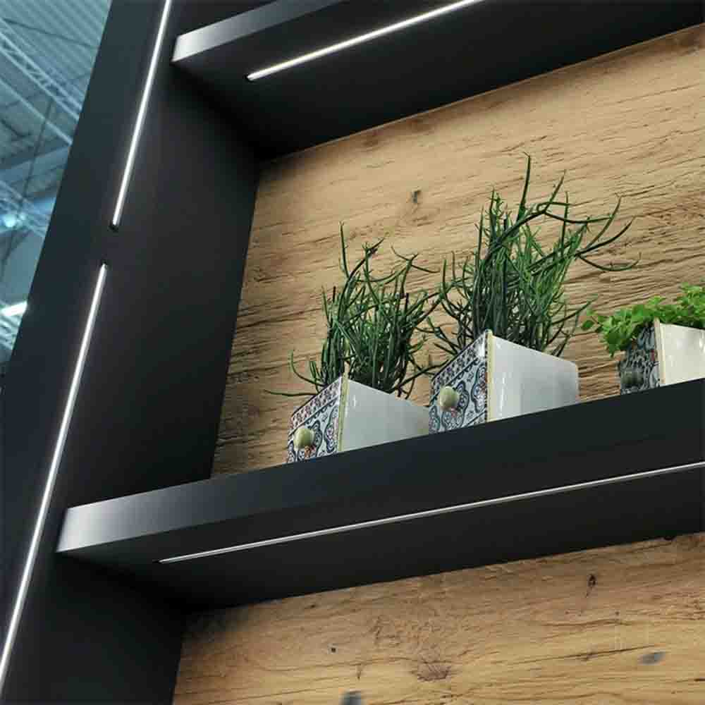 LED-Profile 8112 - 2000mm - Black