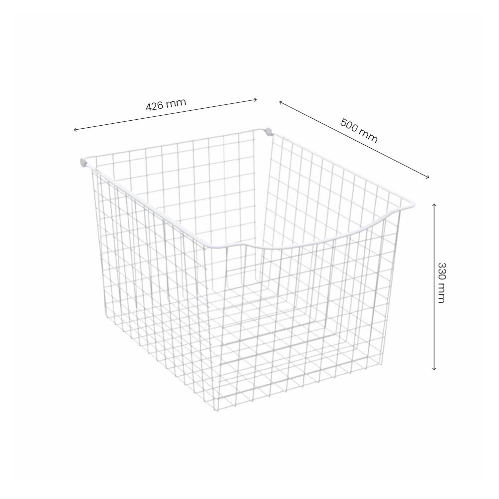 Wire Basket 330 - White