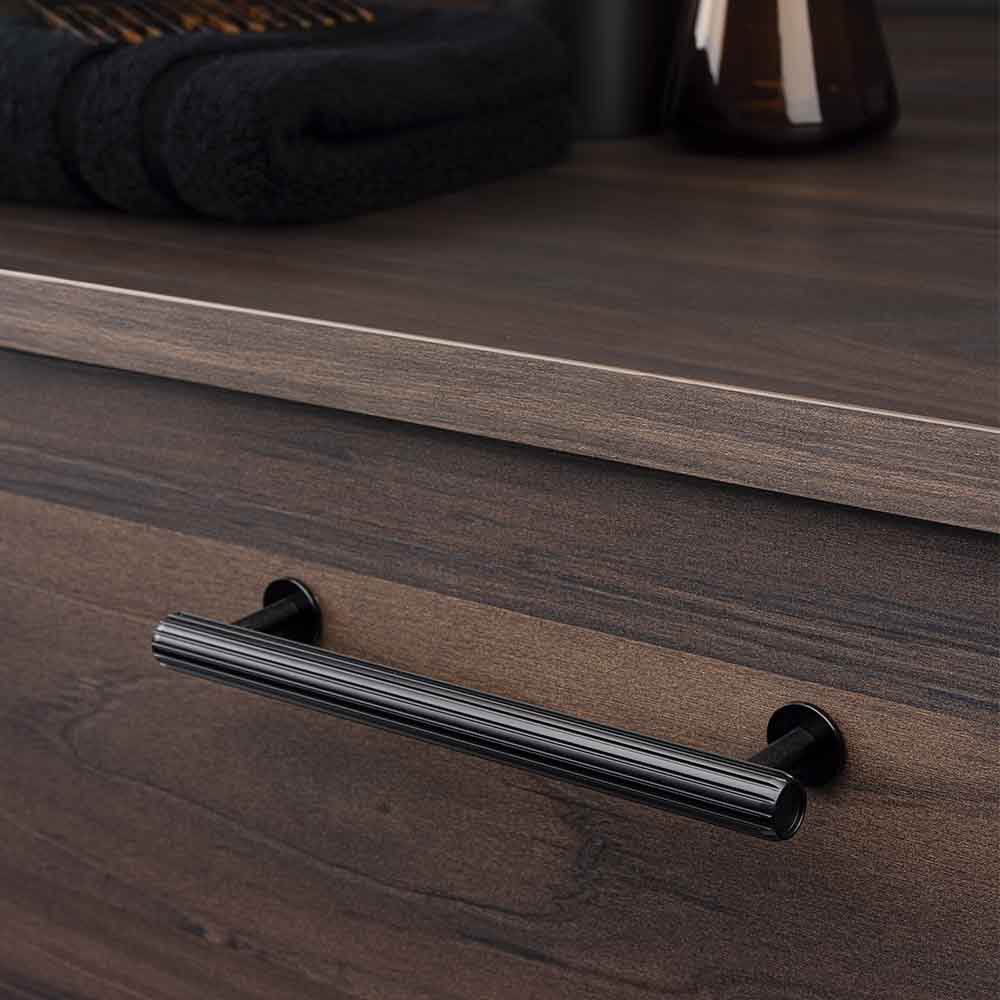 Handle Rille - Brushed Black