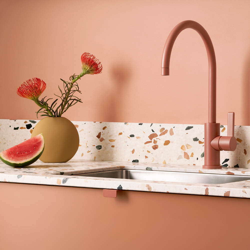 Toniton Hide Handle Peach Kitchen Handles Beslagonline Com