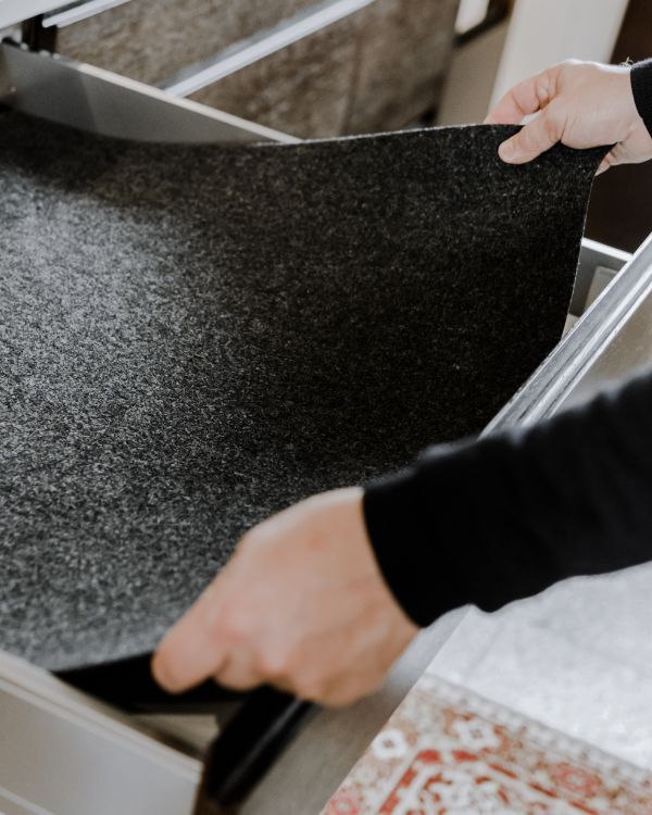 Drawer Mat 500 (525mm) - Anthracite Grey