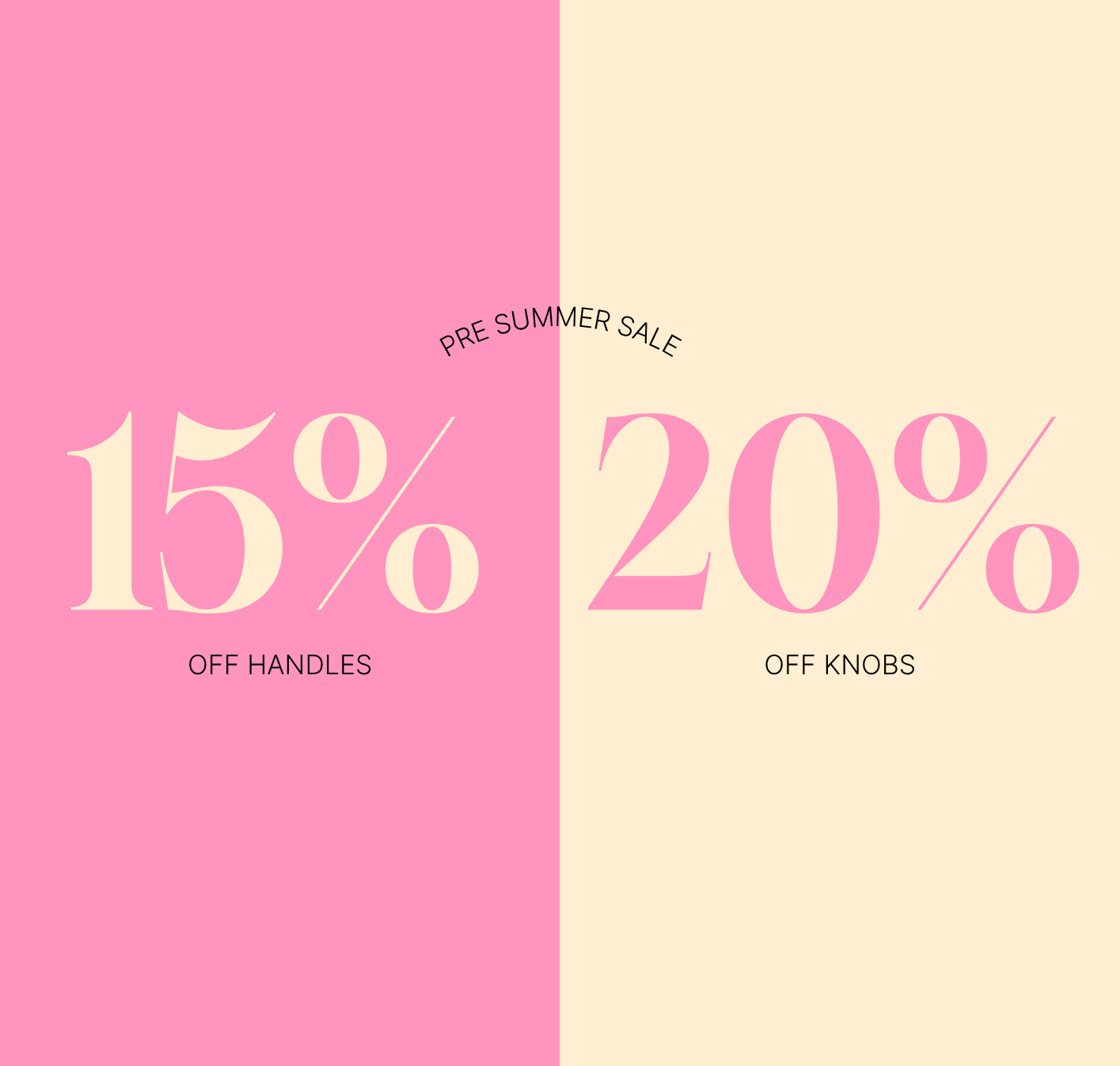 Pre summer sale