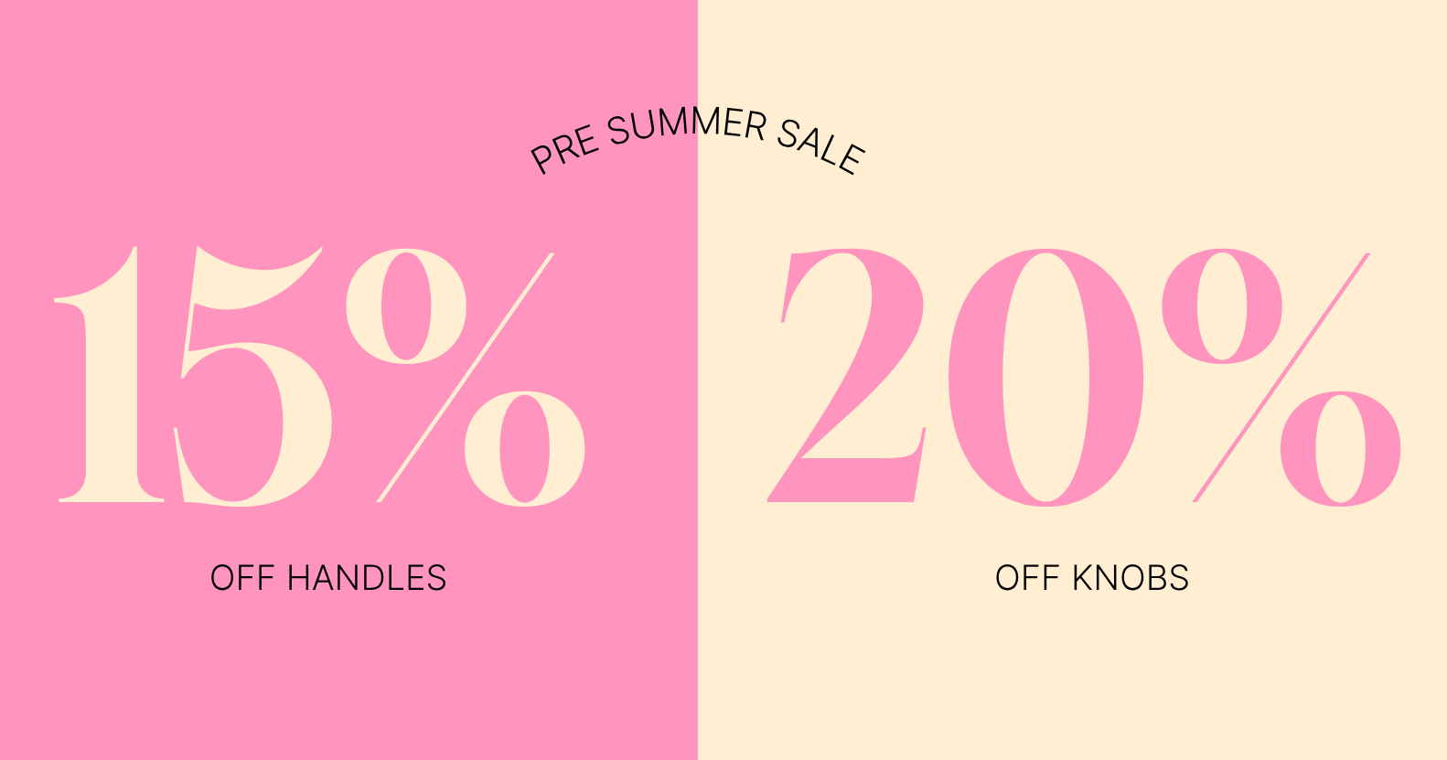 Pre summer sale
