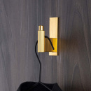 Hook Arpa/Back Plate - Antique Brass