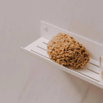 Shower Shelf Hold - 600mm - White