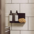 Soap pump holder Hold Double incl. Bottles - Black