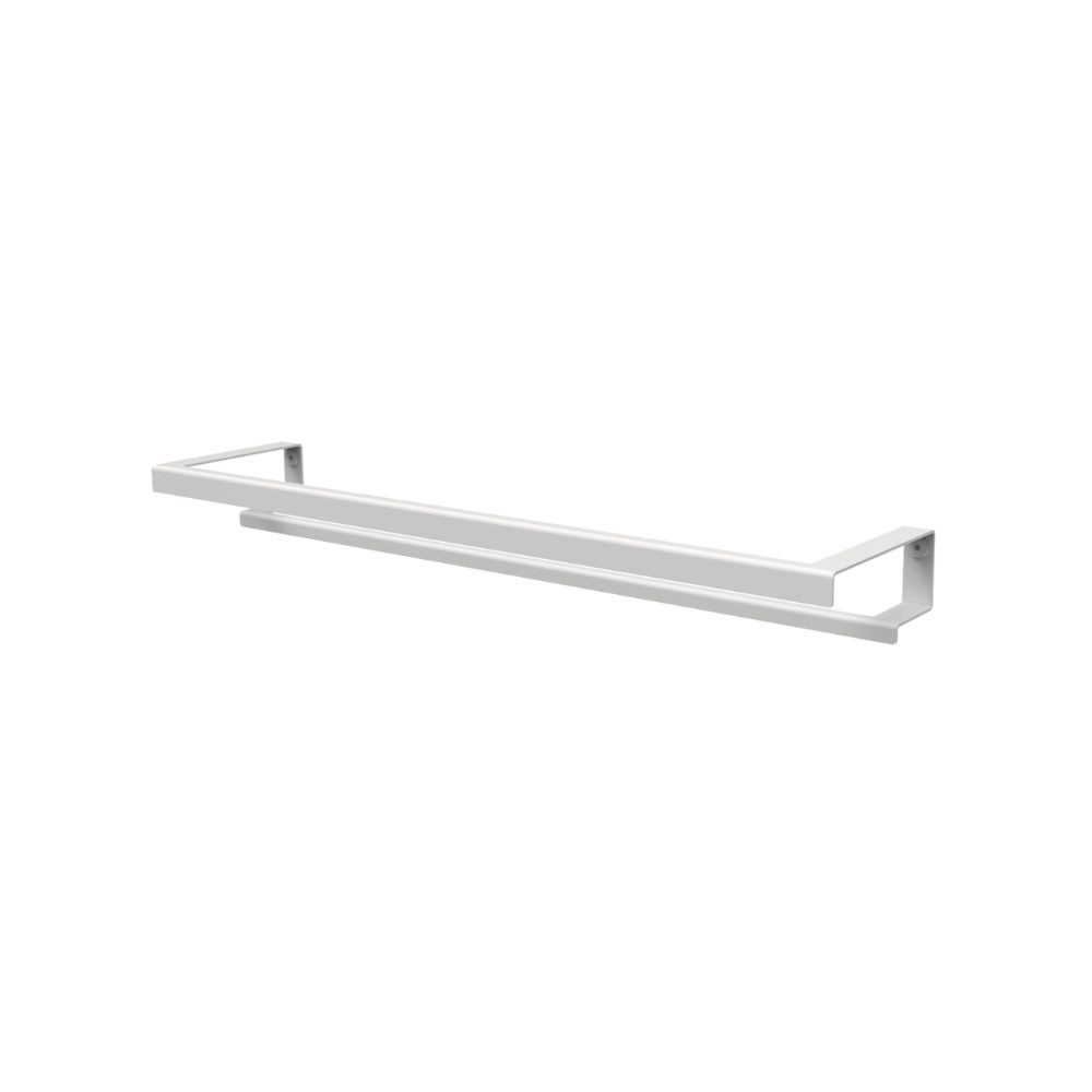 Towel Rail Hold - Double - White