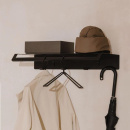 Hat Rack Hold - Black