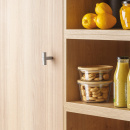 Cabinet Knob T Nobb - Stainless Steel Look