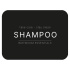 Adhesive Label - Shampoo - Matte Black Adhesive Label - Shampoo - Matte Black