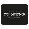 Adhesive Label - Conditioner - Matte Black
