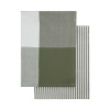 Kitchen Towel HDCook - Olive Green 2pack