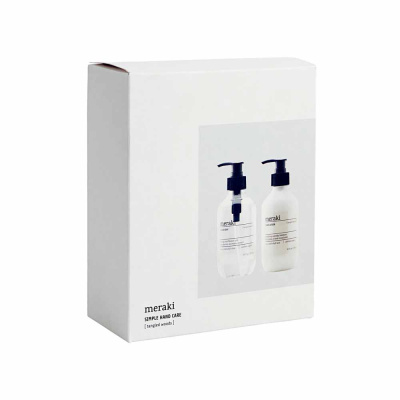 Gift Box Meraki Meraki Simple Hand Care - Tangled Woods in the group Bathroom Accessories / Show all bathroom accessories / Soap Bottle Holder & Soap at Beslag Online (10124-BO)