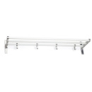 Hat Rack Elegant - White/Aluminium