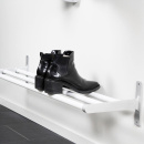 Hat Rack Elegant - White/Aluminium