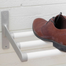 Hat Rack Elegant - White/Aluminium